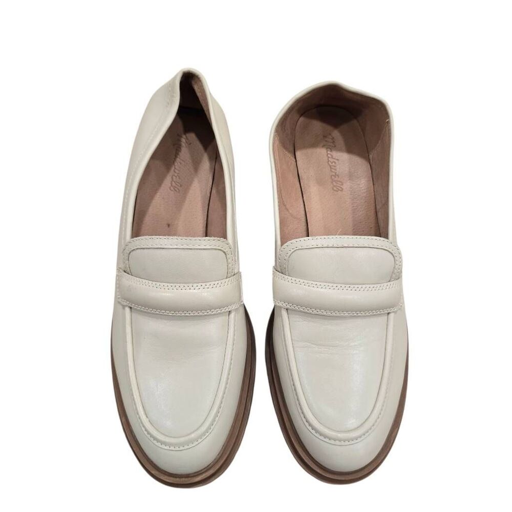 Madewell Bradley Lugsole Loafers Women's 10.5 Harvest Moon Leather Slip On - Picture 3 of 10